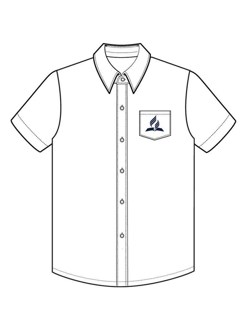 Seventh-day Adventist SS Shirt White