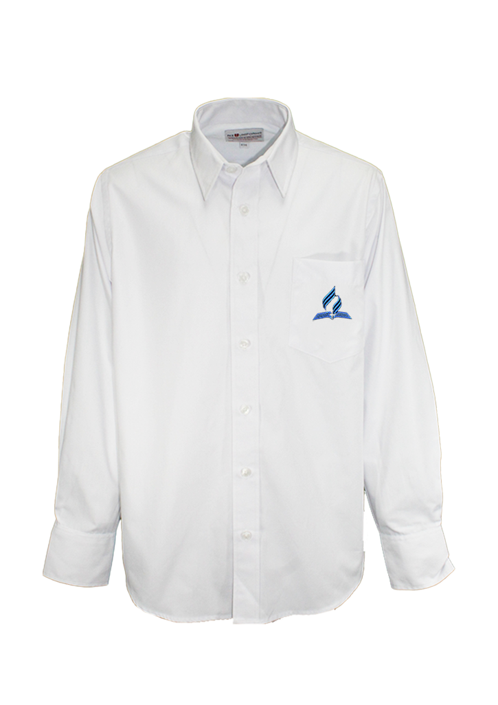 Seventh-day Adventist LS Shirt White